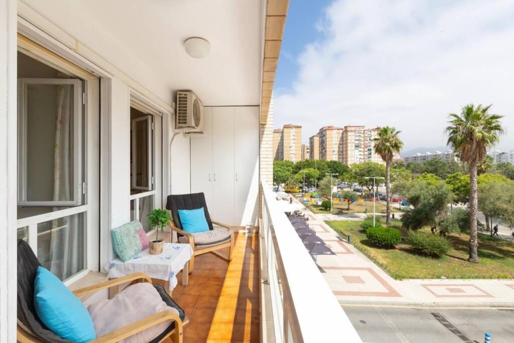 Apartmán Playa Huelin Apartamento Màlaga Exteriér fotografie