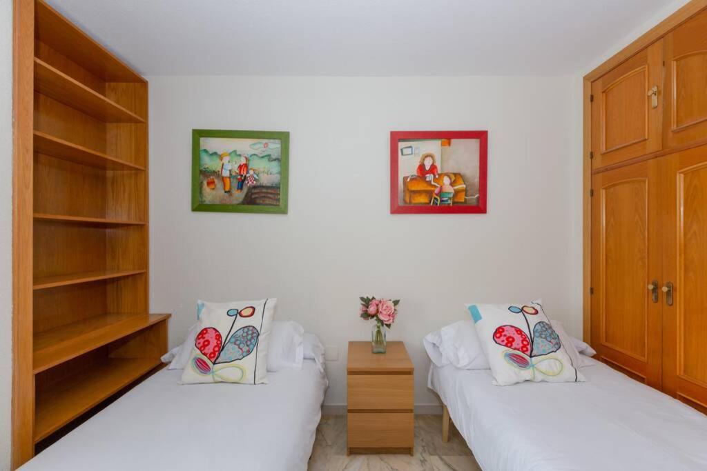Apartmán Playa Huelin Apartamento Màlaga Exteriér fotografie